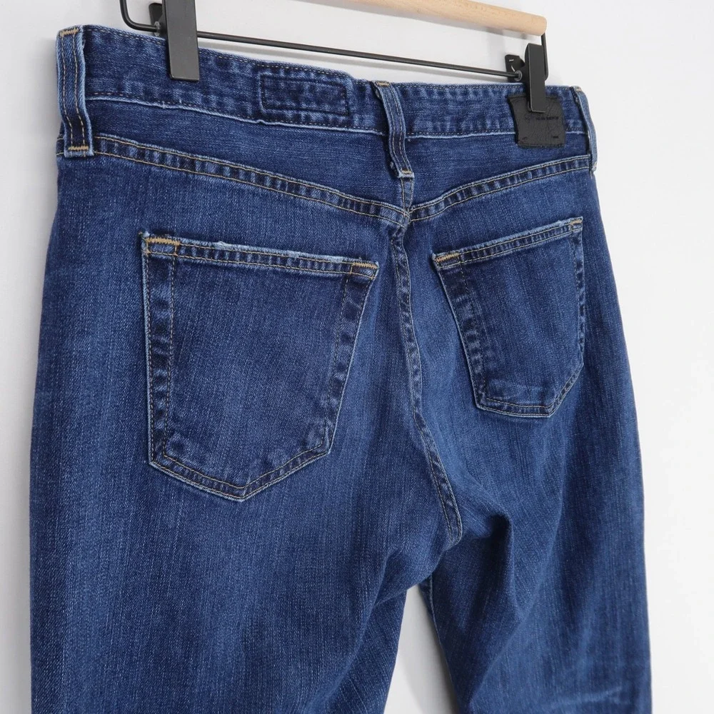 AG Adriano Goldschmied Ex-Boyfriend Jeans Womens 29R Blue Slouchy Slim Aged - Picture 3 of 12